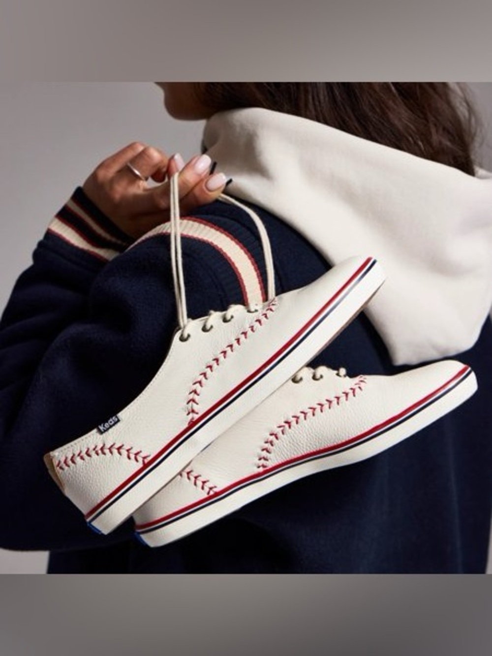 Keds Champion Pennant Leather Lace Up